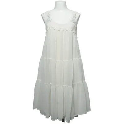 Kjole (Hvid) fra H&M Conscious Collection Genanvendt polyester