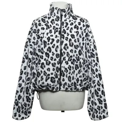 Fleecejacka (Svart, Vit) från Fabletics Återvunnen polyester