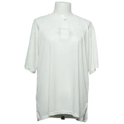 T-shirt (Wit) van New Mode Katoen, Polyester