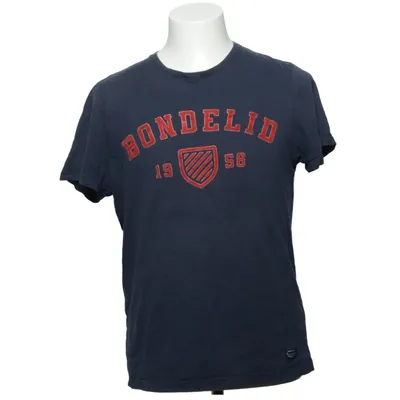 T-shirt (Blauw) van Bondelid Organisch katoen