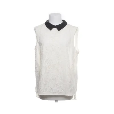 Tanktop (Wit, Zwart) van Karen Millen Katoen, Elastaan, Polyamide, Polyester, Viscose