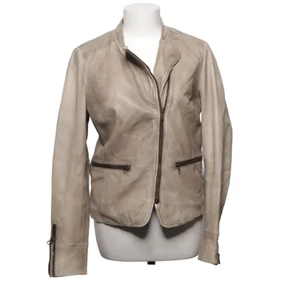 Bikerjack (Blazer016) van Goosecraft Katoen, Leer, Polyester