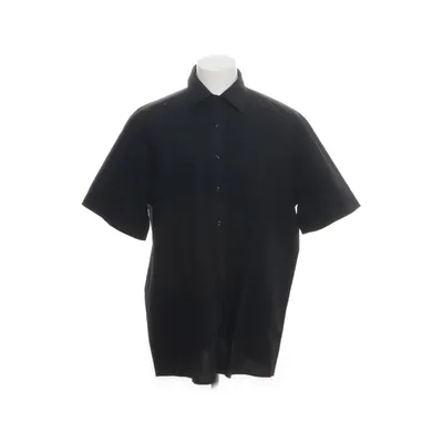 Kortärmad skjorta (Svart) från Eterna Bomull