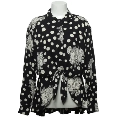 Blouse (Noir, Blanc) de Helena Hart Viscose