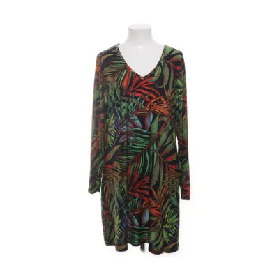 Klänning (Svart, Flerfärgad) från Happi Polyester