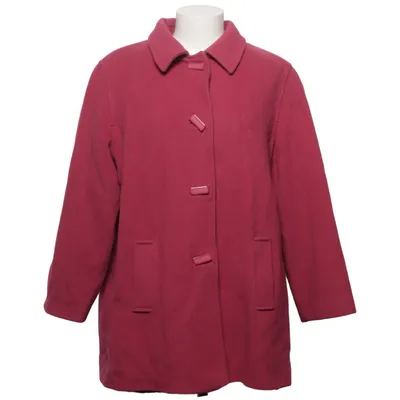 Manteau (Rouge) de Eastex Acétate, Cachemire, Polyamide, Laine