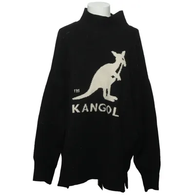 Turtleneck (Black) from Kangol x H&M Acrylic, Elastane, Polyamide, Polyester, Wool
