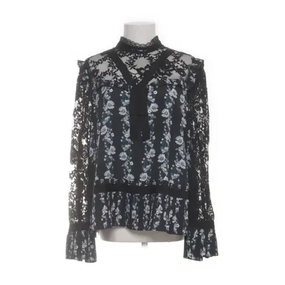 Blouse (Zwart, Meerkleurig) van Erdem x H&M Katoen, Polyamide, Polyester