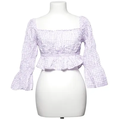 Crop top (Lila, Vit) från Don´t call me Jennyfer Bomull