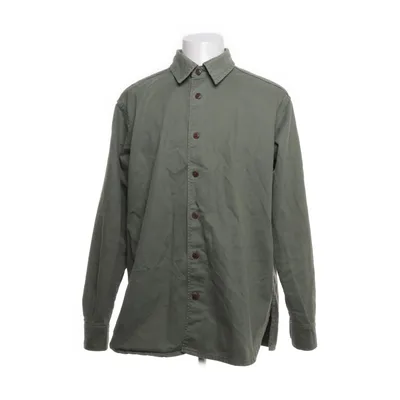 Denim blouse (Groen) van American Vintage Katoen