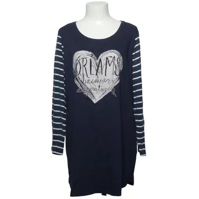 Long sleeve T-shirt (Blue, White) from Body Cotton