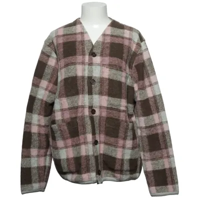 Skjortejakke (Brun, Pink, Grå) fra Universal Works Polyester, Uld