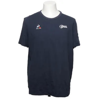 T-shirt (Bleu) de Le Coq Sportif Coton, Polyester