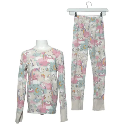 Pajamas (Beige, Multicolored) from Polarn O. Pyret Elastane, Organic cotton