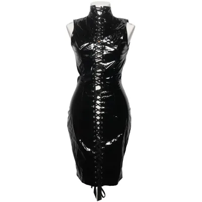 Kleid (Schwarz) von Black Level Polyester, Polyurethan
