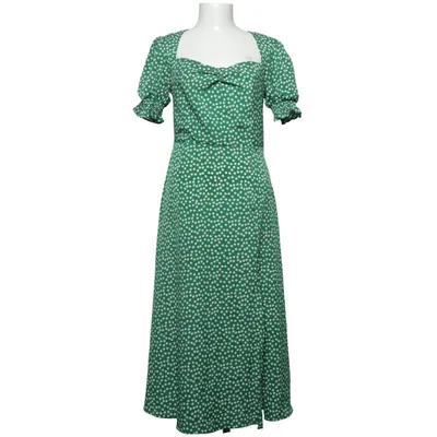 Dress (Green, White) from Vices Polyester