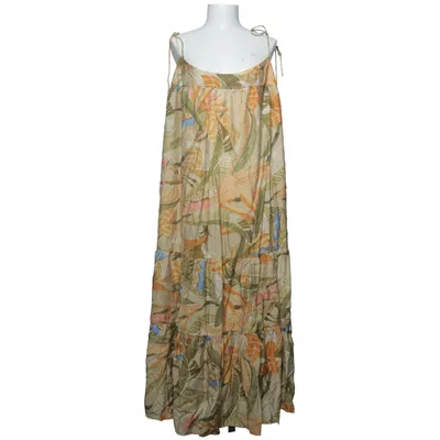 Maxikjole (Beige, Flerfarvet) fra H&M Polyamid, Viscose