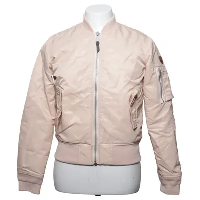 Bomberjakke (Beige) fra Schott Polyamid, Polyester