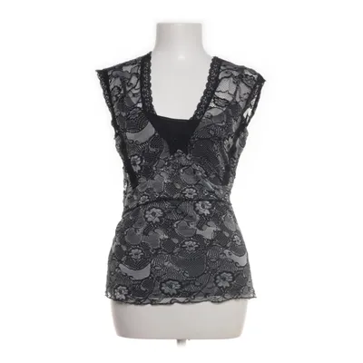 Tank Top (Black, Gray) from Seite*1Girl Elastane, Metallic fiber, Nylon, Polyester