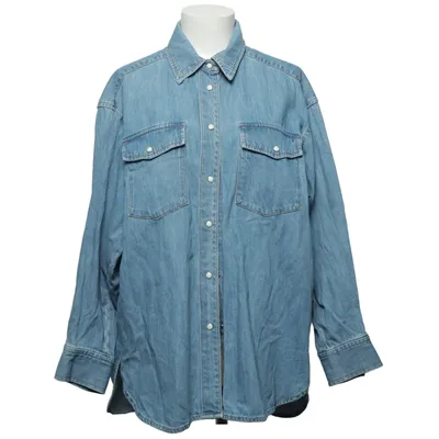 Denim blouse (Blauw) van H&M x Brock Collection Katoen