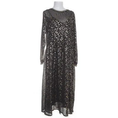 Långklänning (Svart, Guldfärgad) från Karen by Simonsen Polyester