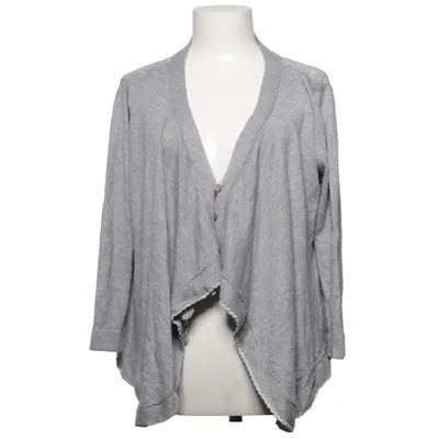 Cardigan (Gris) de Lely Wood Acrylique, Coton, Polyester, Laine