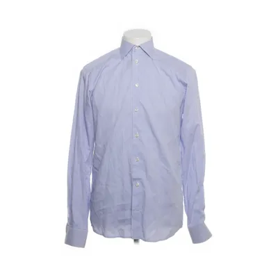 Shirt (Wit, Blauw) van Eton Katoen