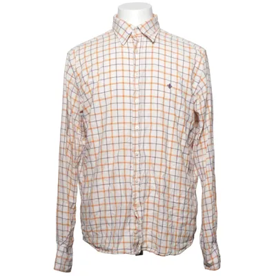 Shirt (Wit, Oranje, Lila) van Morris Katoen