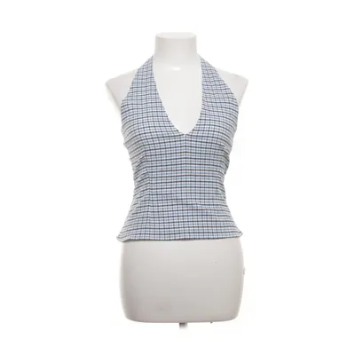 Halternecktopp (Blå, Vit, Svart) från Neo Noir