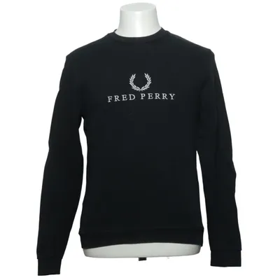 Collegetröja (Svart) från Fred Perry Sportswear Bomull, Elastan
