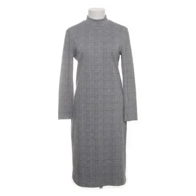 Jurk met col (Grijs, Wit, Zwart) van Hallhuber Elastaan, Polyester, Viscose