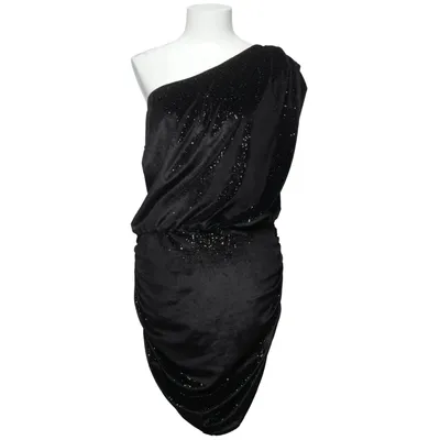 Cocktailjurk (Zwart) van Pink Boutique Elastaan, Polyester