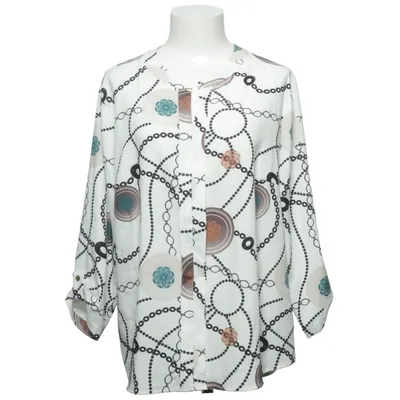 Blouse (Blanc, Marron, Multicolore) de Luxe Collection