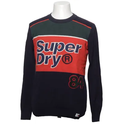 Sweatshirt (Blue, Multicolored) from Superdry Cotton