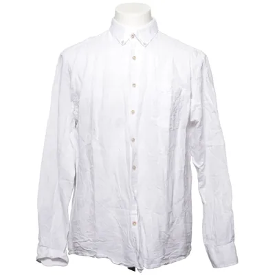 Buttondown-skjorta (Vit) från Jack's Sportswear Bomull, Linne