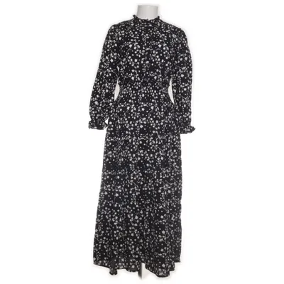 Maxi jurk (Zwart, Beige) van Reserved Katoen, Elastaan