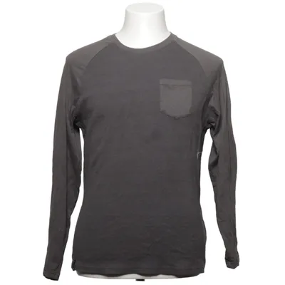 Long sleeve T-shirt (Gray) from Ombre Cotton