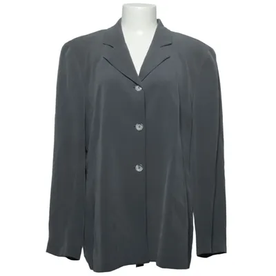 Blazer (Grå) fra Amanda Smith Acetat, Silke