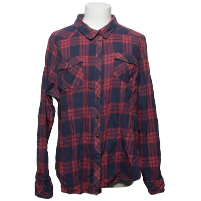Flannel skjorte (Rød, Blå) fra Cherokee Bomuld