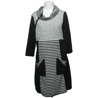 Dress (Black, White, Gray) from In Front Elastane, Viscose