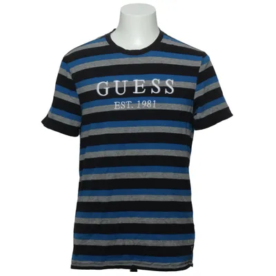 T-shirt (Blue, Black, Gray) from Guess Cotton, Elastane, Viscose