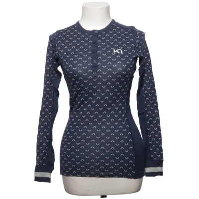 Ondershirt (Blauw, Wit) van Kari Traa Modal, Wol