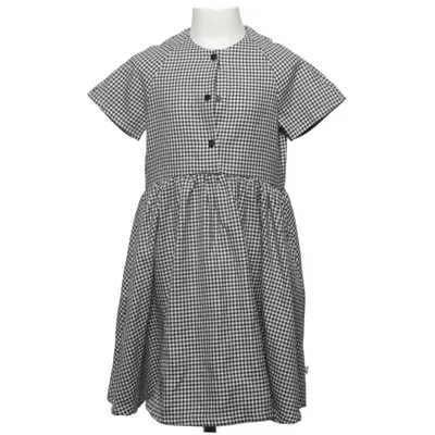 Robe (Noir, Blanc) de Carlijnq Coton biologique