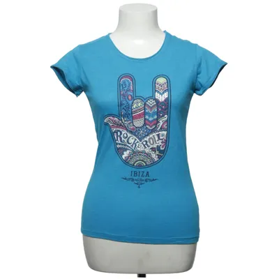T-shirt (Bleu) de Hard Rock Coton, Polyester