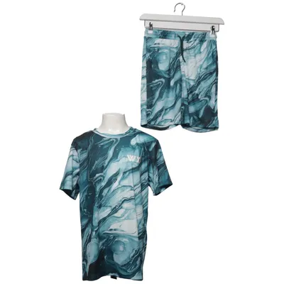 Træningssæt (Blå, Hvid, Sort) fra Woxo 720° Polyester