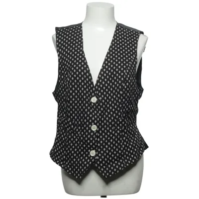 Gilet de costume (Noir, Blanc) de Basics Viscose
