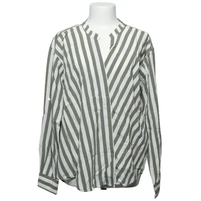 Bluse (Grün, Weiß) von Closed Polyamid, Viskose