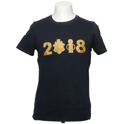 T-shirt (Black, Gold) from AIK Cotton