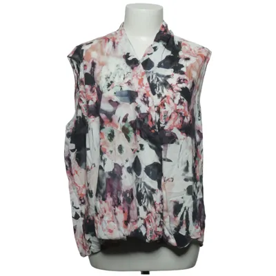 Top (White, Multicolored) from Luxzuz Viscose