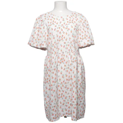 Dress (White, Multicolored) from Moves Polyester